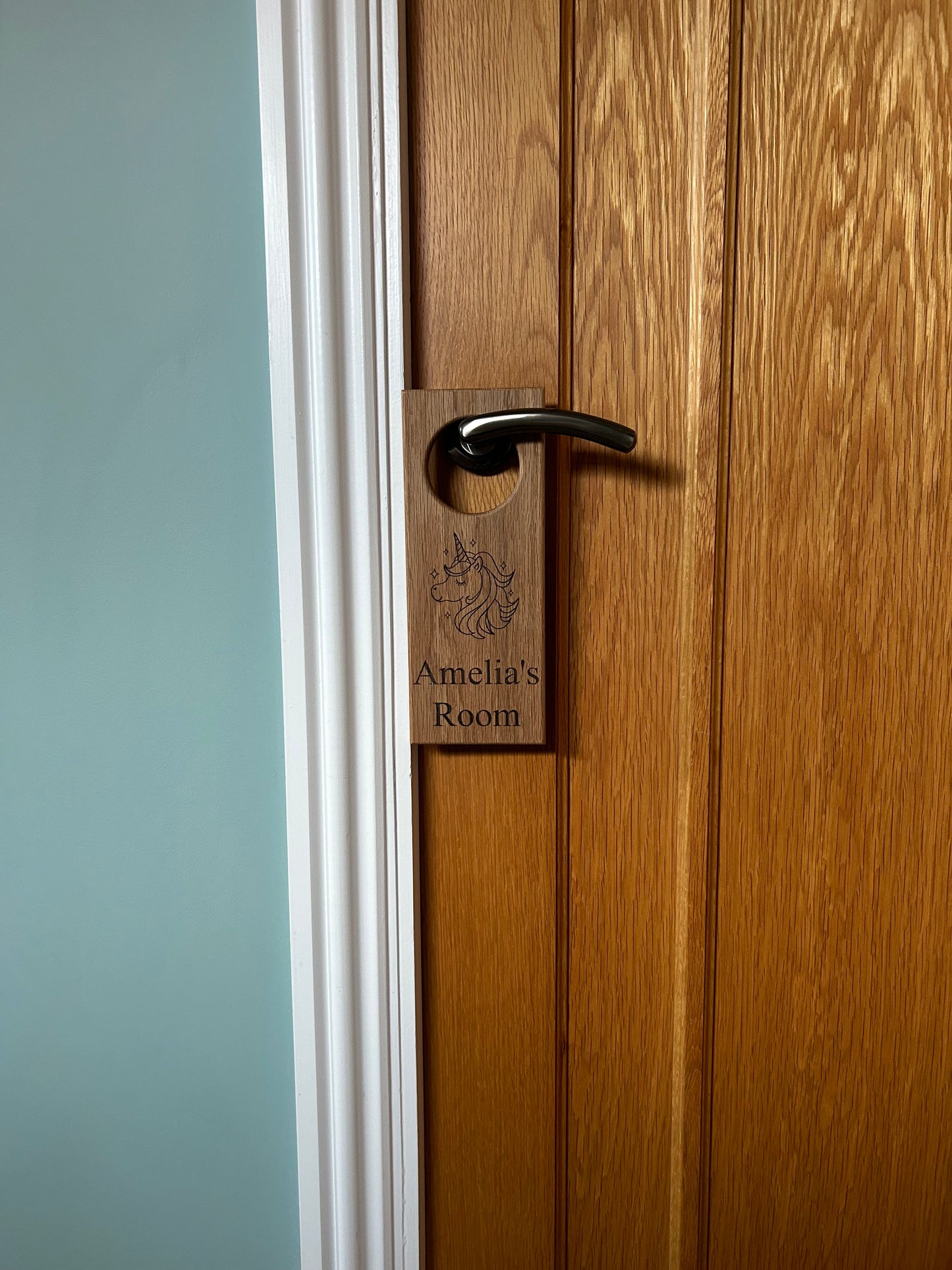 Personalised door hangers