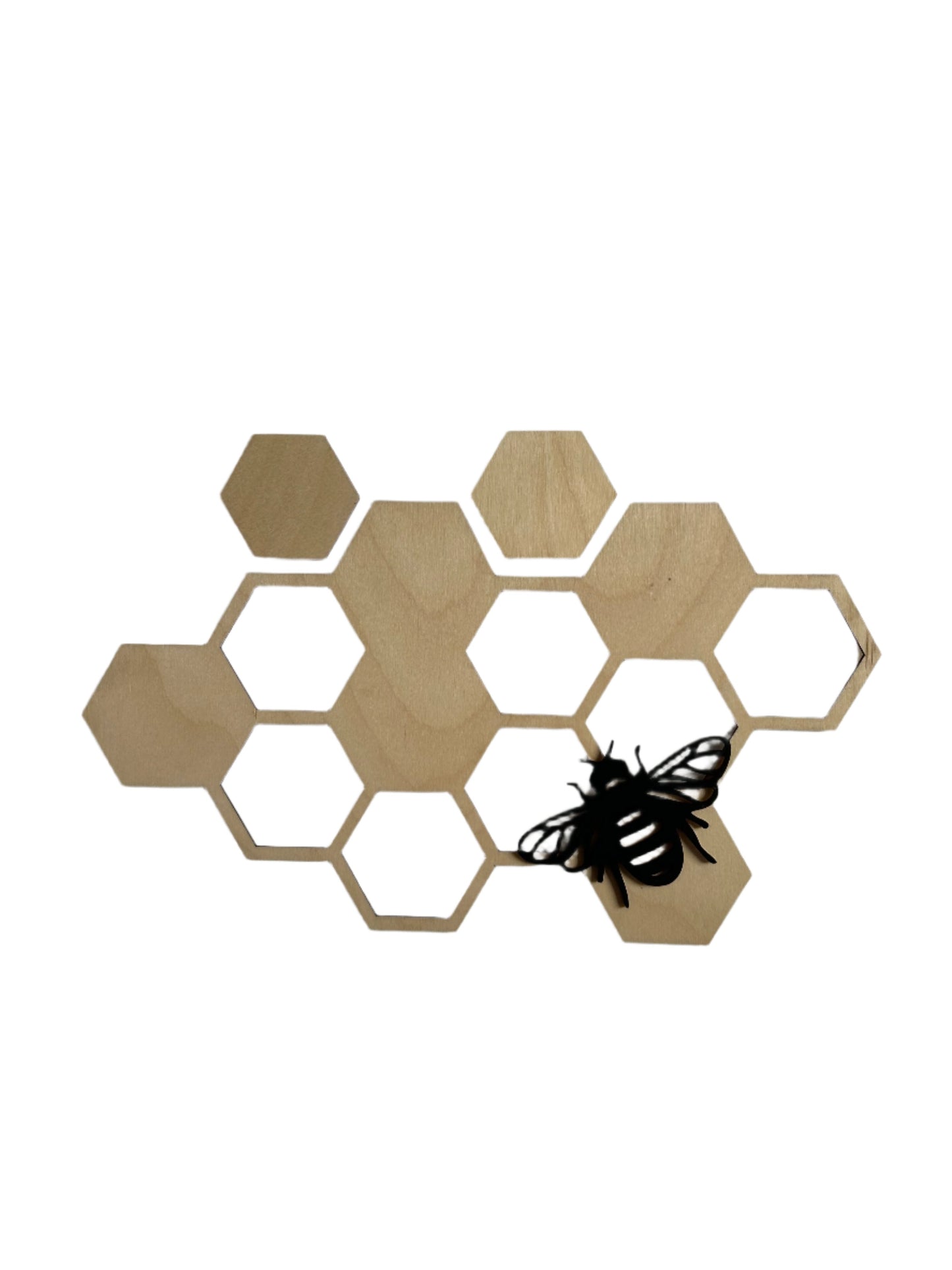 Honeycomb & Bee wall art