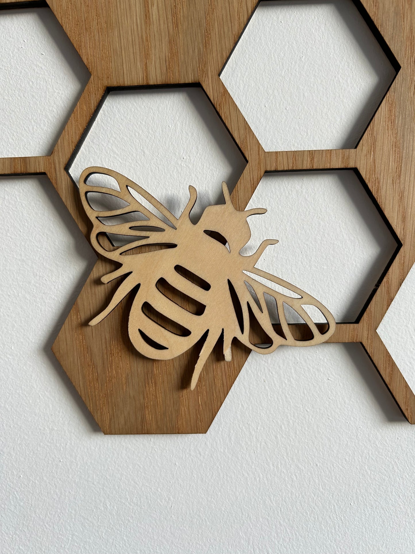 Honeycomb & Bee wall art