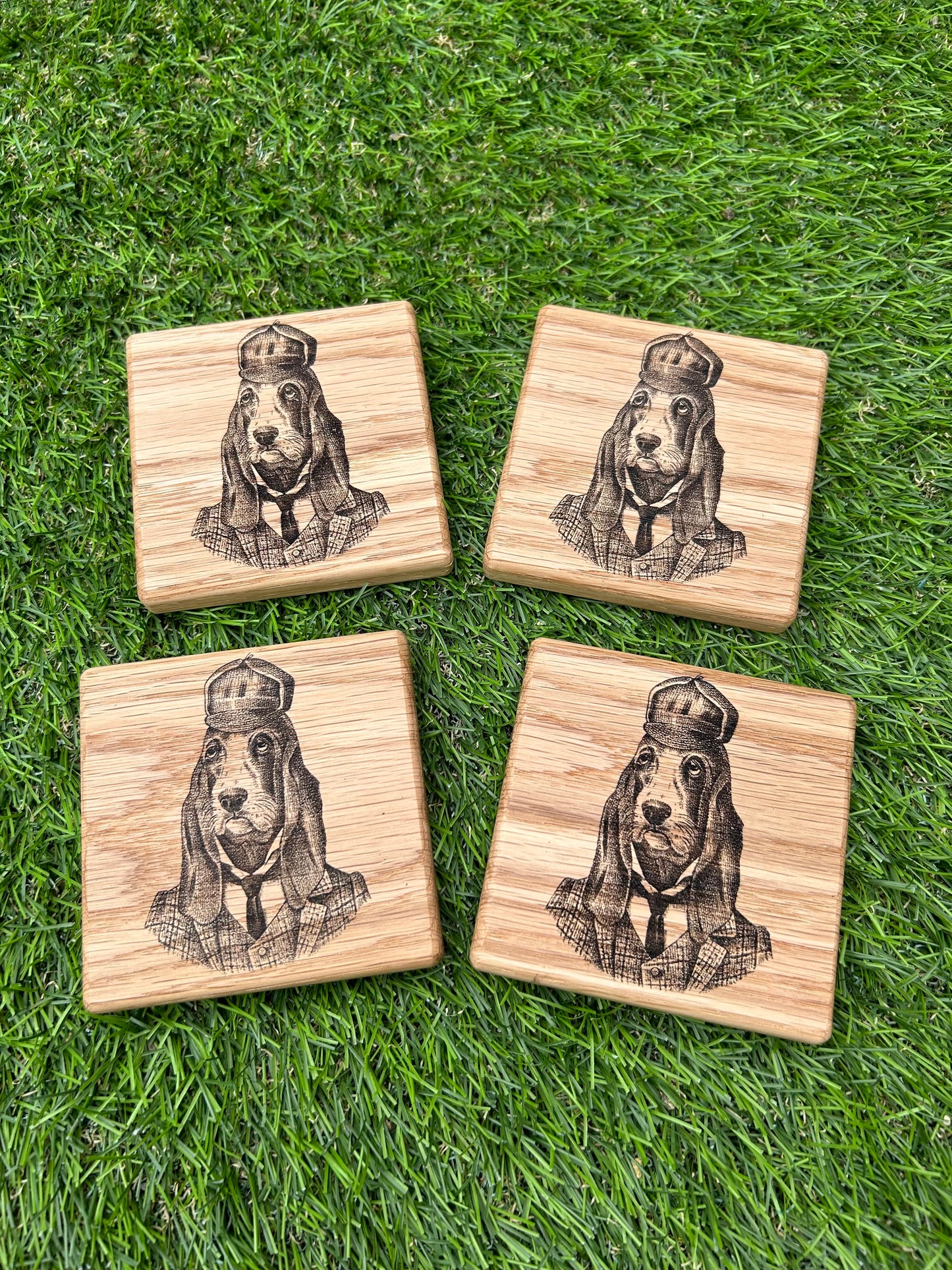 Oak Coaster Sets ( click for more options )