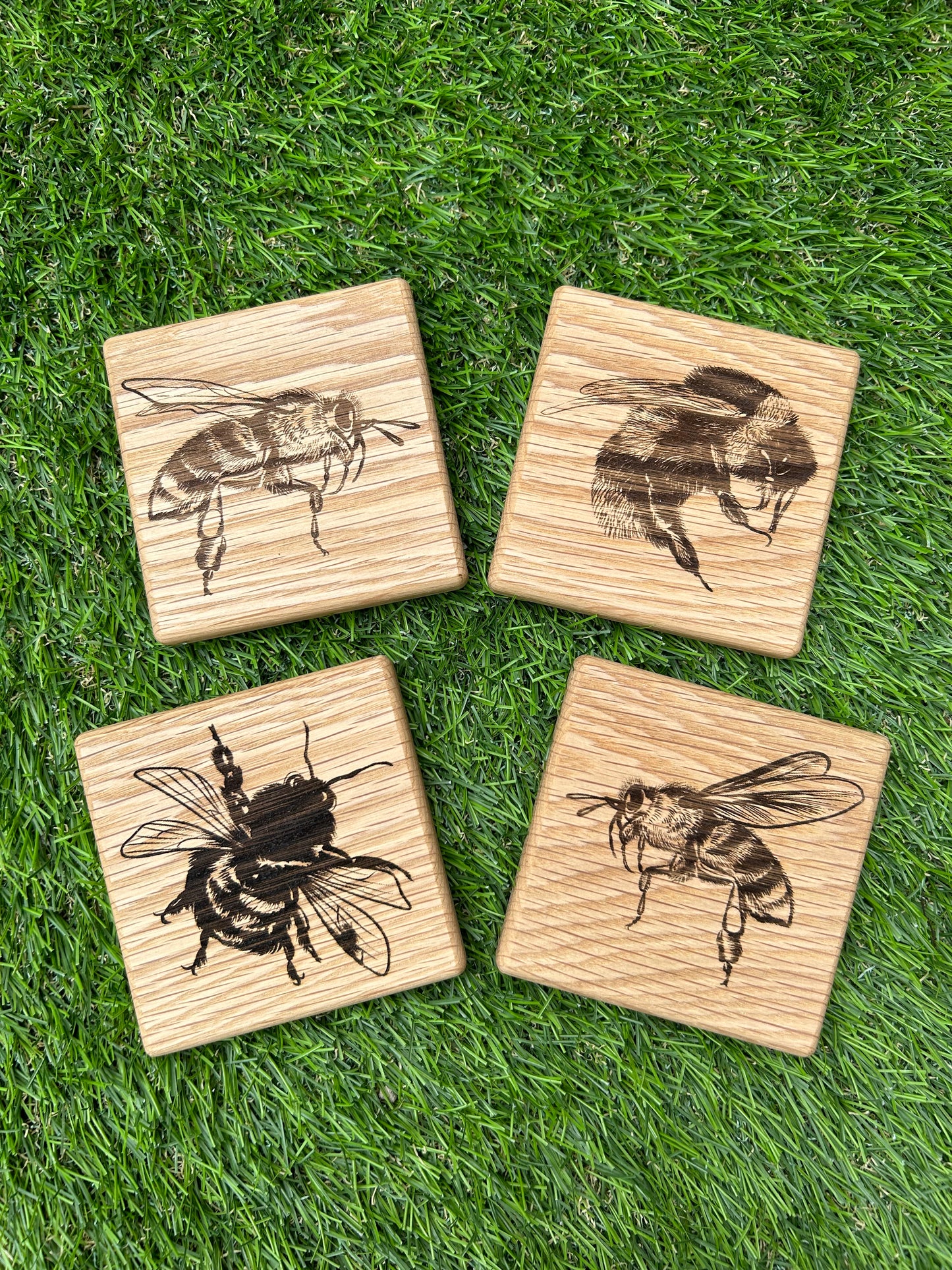 Oak Coaster Sets ( click for more options )