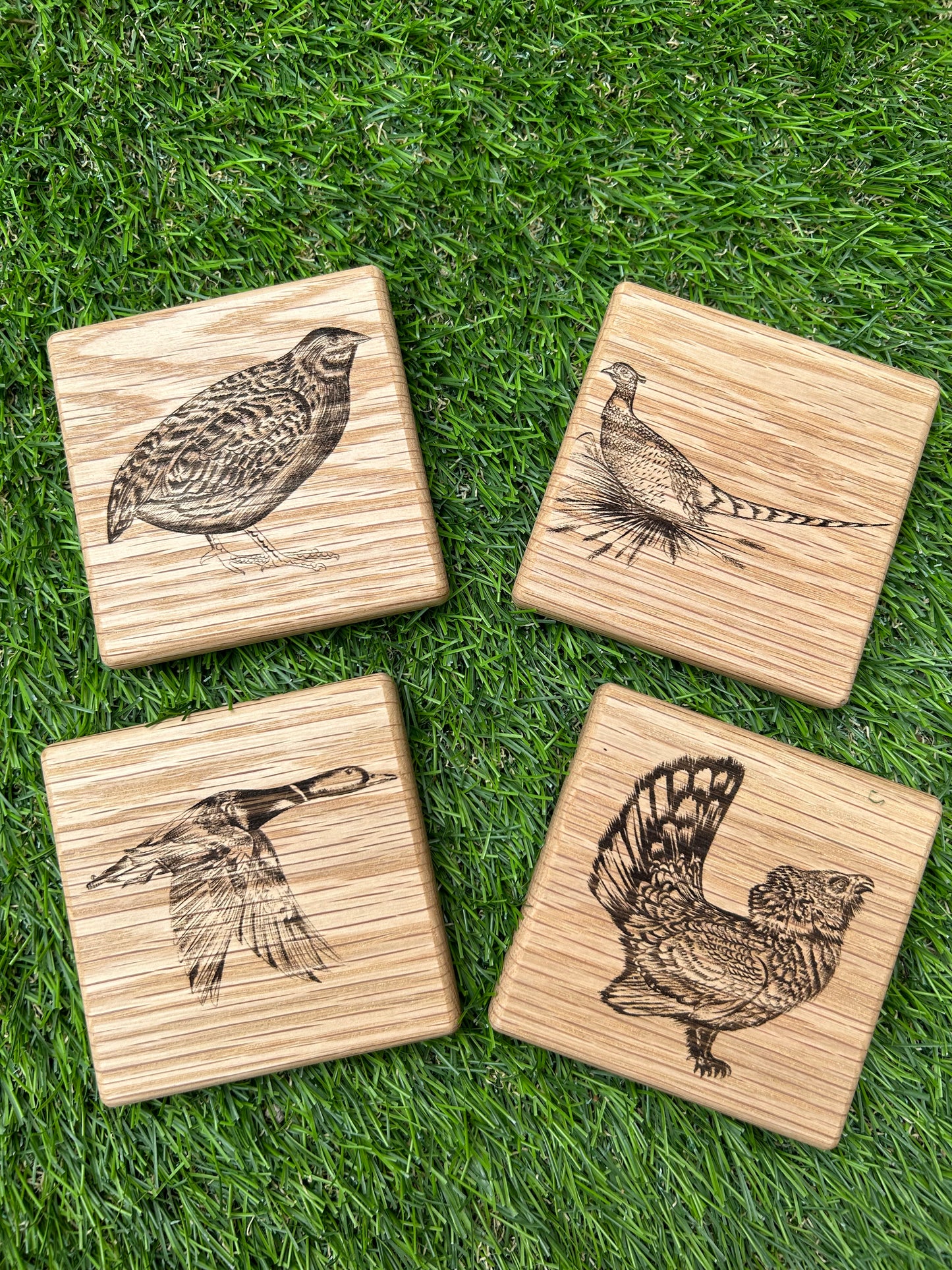 Oak Coaster Sets ( click for more options )