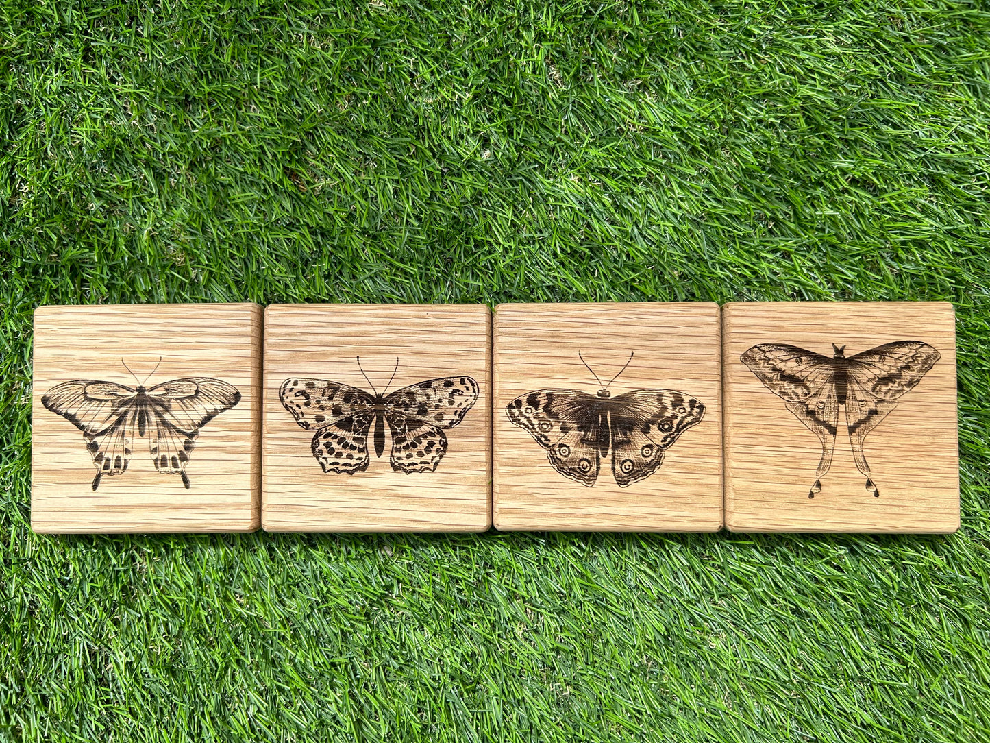 Oak Coaster Sets ( click for more options )