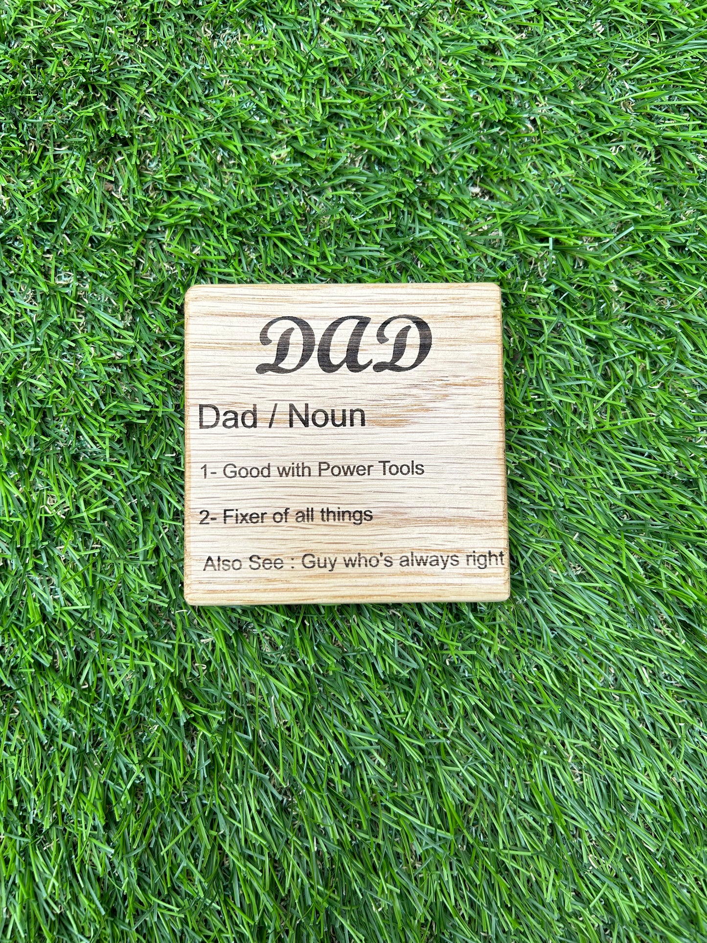 Personalised coasters