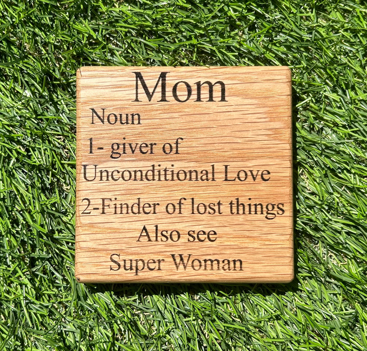 Personalised coasters