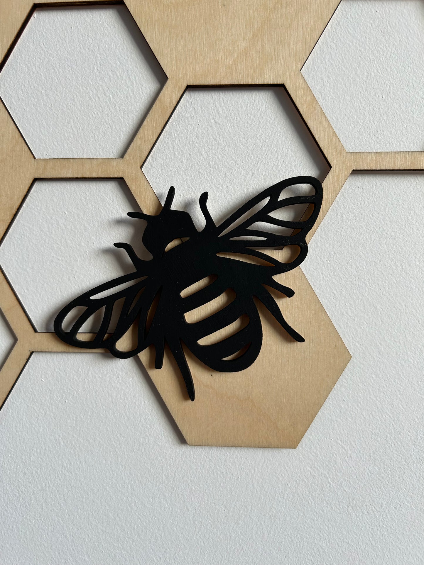 Honeycomb & Bee wall art