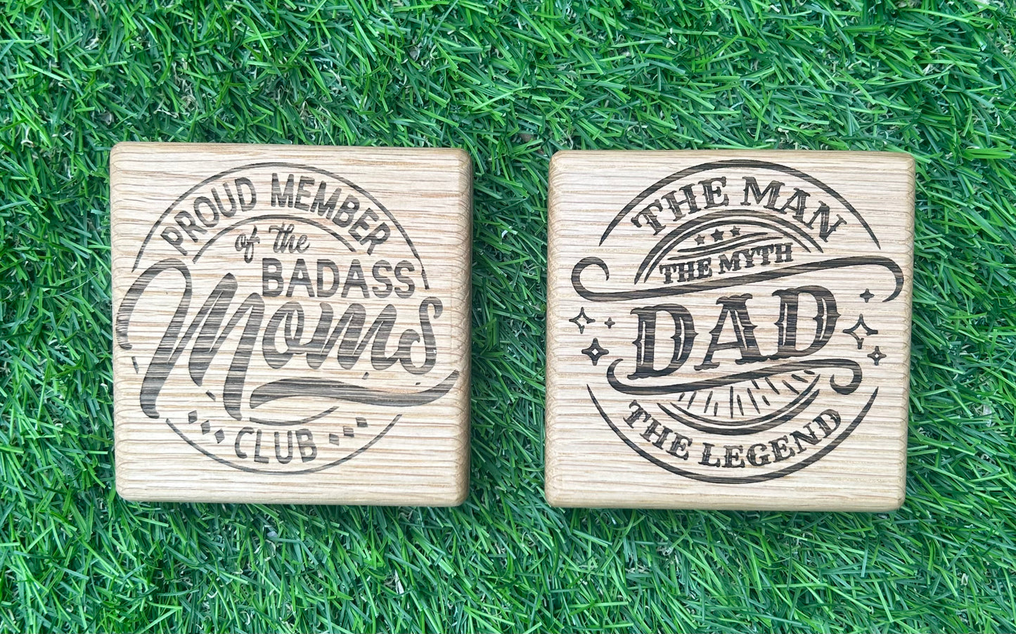 Personalised coasters